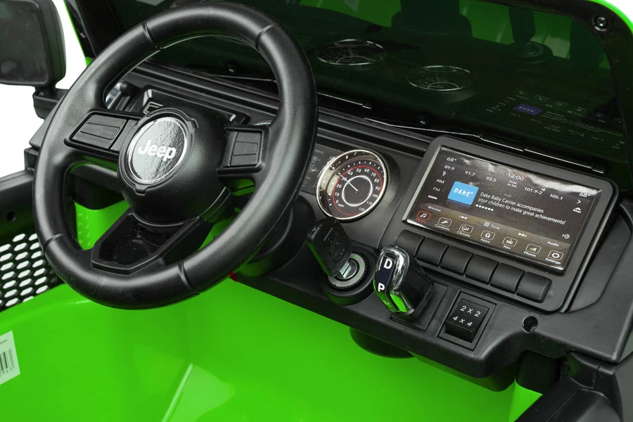 Електромобіль Caretero (Toyz) Jeep Rubicon Green